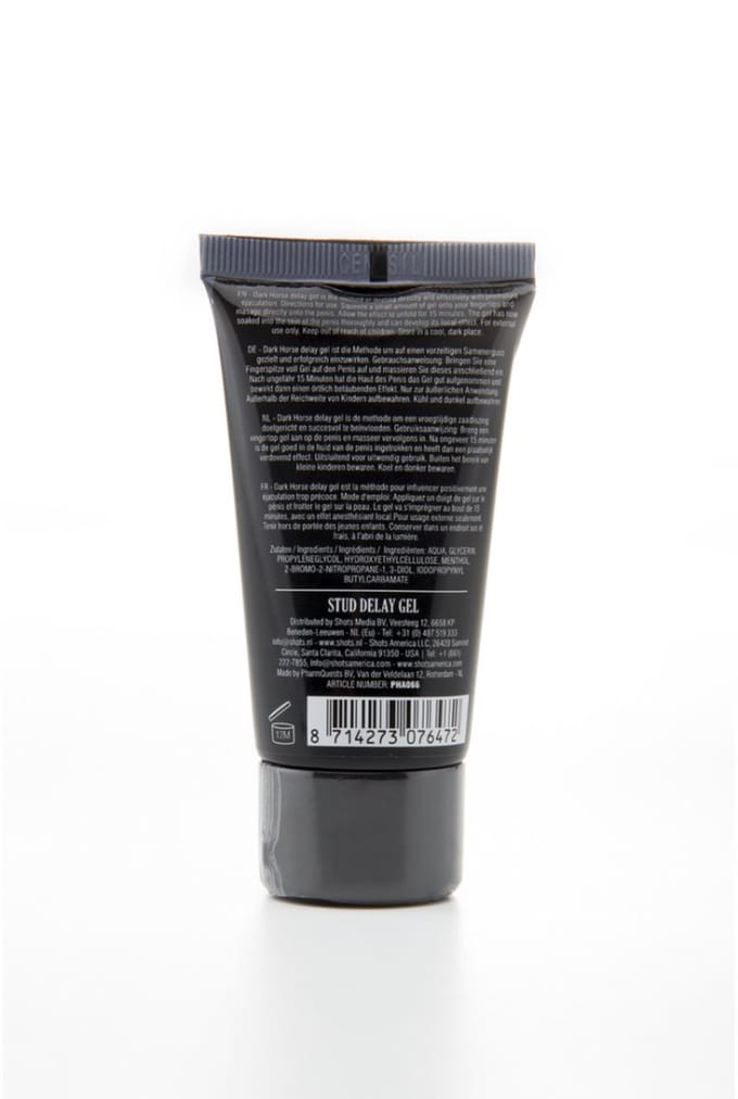 Shots Pharmquests delay spray/gel Dark Horse Delay Gel 50 ml