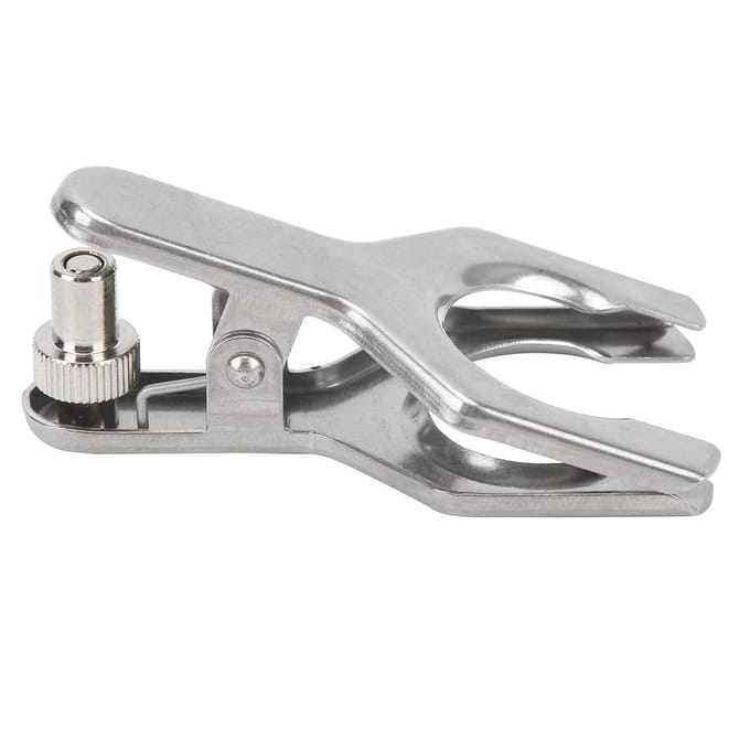 Sferische Knelklem Roestvrij Staal Sferische Gewrichtsklemhouder Knelclip Laboratoriumgereedschap40# white