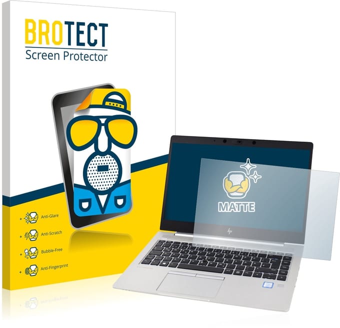 BROTECT - Screenprotector voor HP EliteBook 830 G5 Non-Touch - Folie Beschermfolie matte