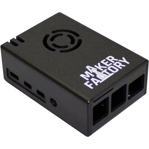 Camdenboss SBC-behuizing Geschikt voor serie: Raspberry Pi® Zwart
