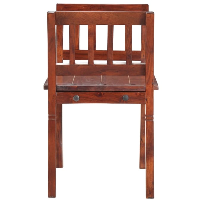 vidaXL - Bank - 111 - cm - massief - acaciahout