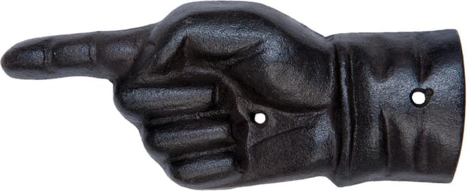 Clayre & Eef Wanddecoratie 20x3x8 cm