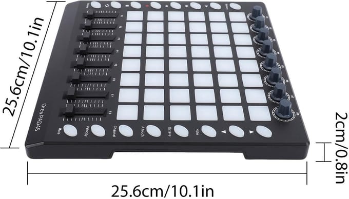 Dailygoods - Draagbare MIDI-controller voor Muziekproductie