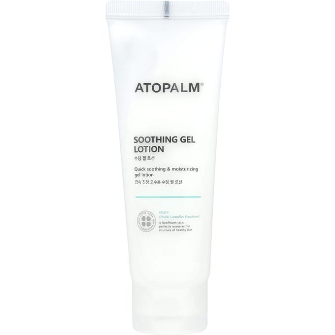 Atopalm, Soothing Gel Lotion, 4 fl oz (120 ml) white