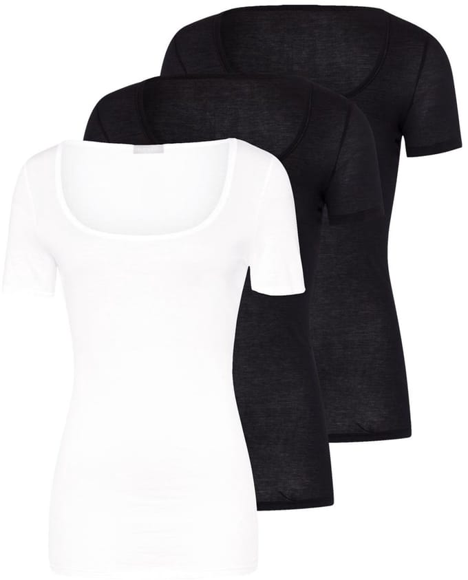 Hanro Dames onder t-shirts 3 pack Ultralight