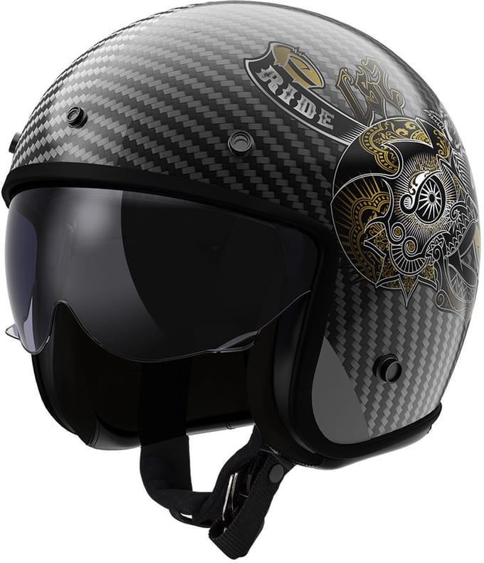 LS2 OF601 Bob II Carbon Custom 06 Jethelm - Helm