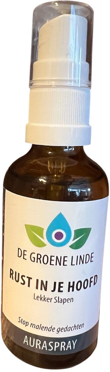De groene linde - rust in je hoofd - lekker slapen - auraspray - 50ml