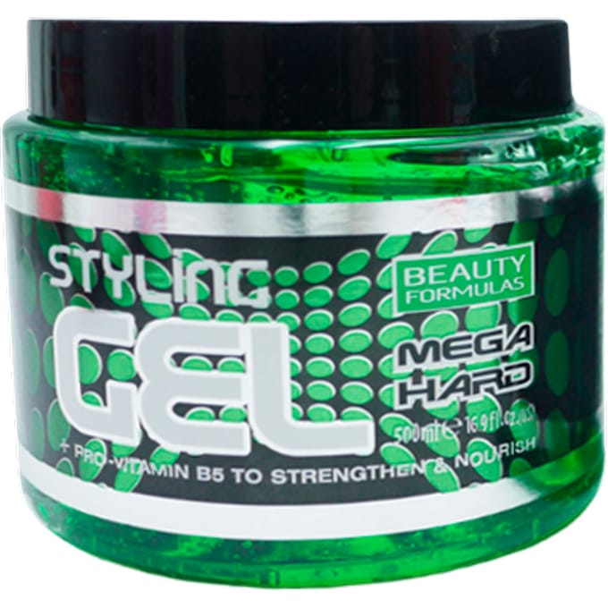 Beauty Formulas Mega Harde Styling Gel - 500 ml