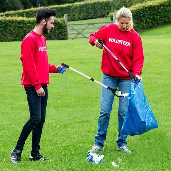 Outils De Ramassage,Baton Telescopique,Pince Ramasse Dechets,Extra-Long, Ramassage Des Ordures, Déchets De Jardin,Outils À Main Hand