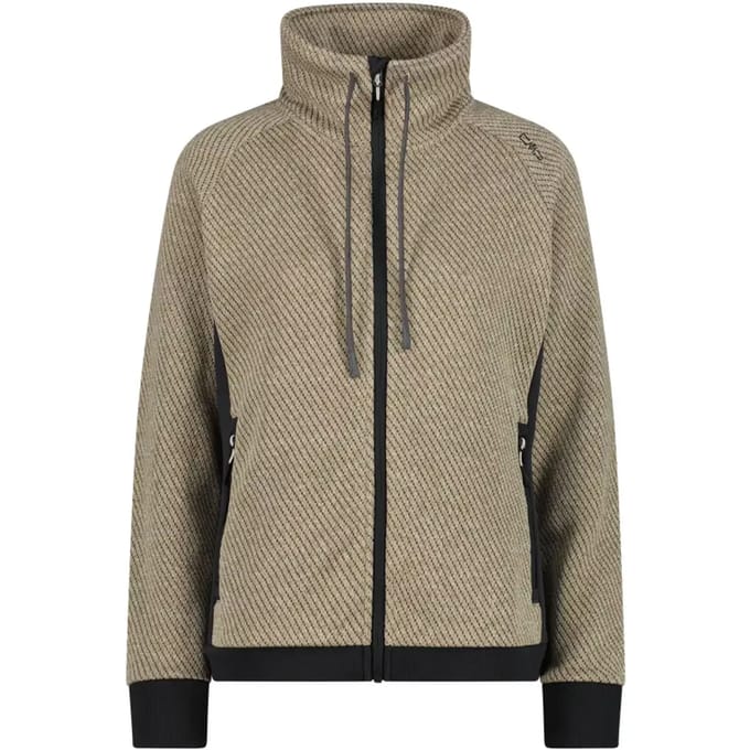 Franse fleece trainingsjas vrouw CMP