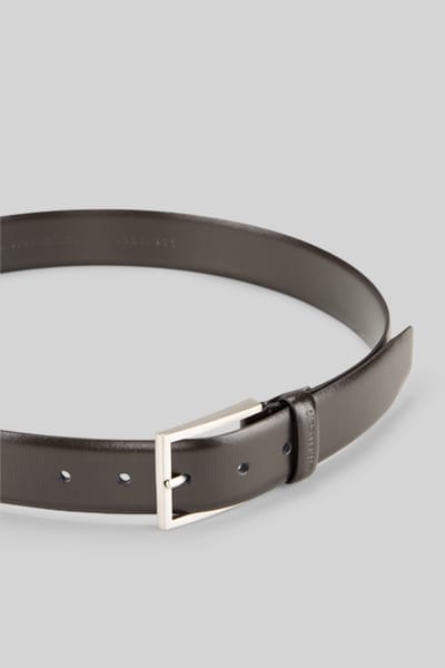 Strellson Riem Leer - Jongens - 85 cm - dark brown