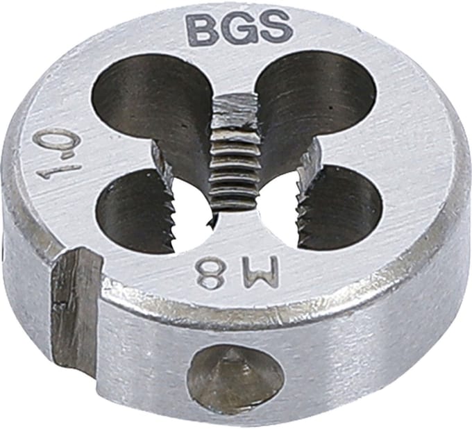 BGS Draadsnijplaat - M8 x 1,0 x 25 mm
