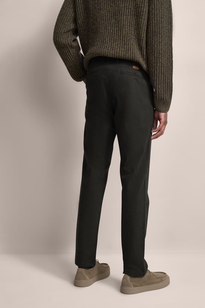 Bugatti Herren Chino in stretch katoen