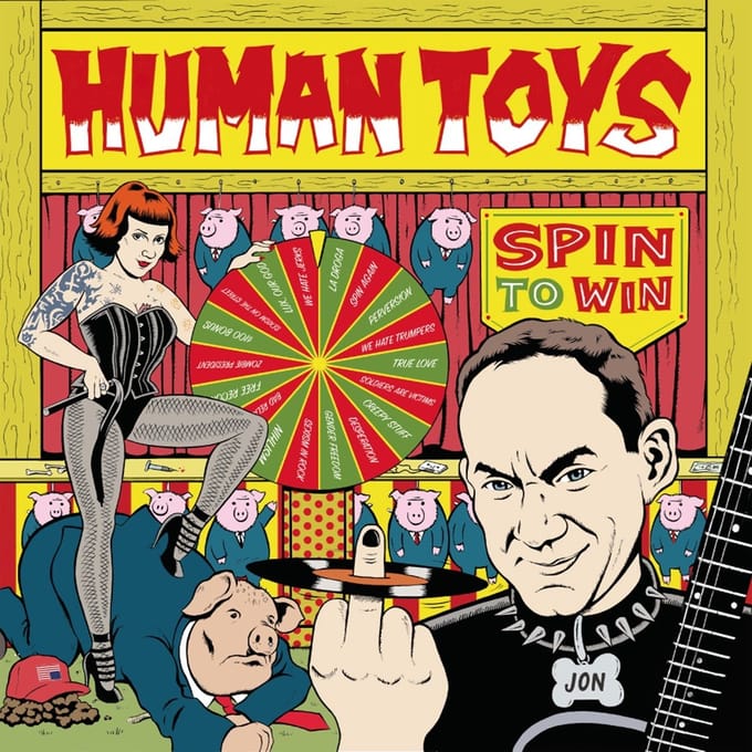 Human Toys - Spin To Win (LP)