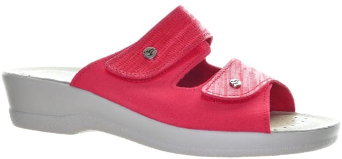 Fly Flot Rood Slipper maat 40