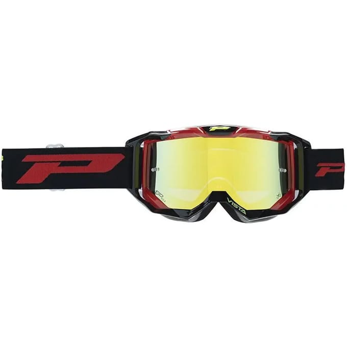 Motorfiets crossmasker Progrip 3300 FL Vision Go Multilayered