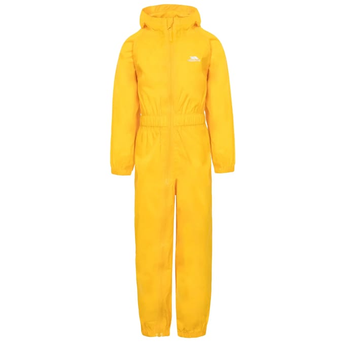 Trespass Kinderregenset Button - Unisex regenpak voor kinderen Sunshine