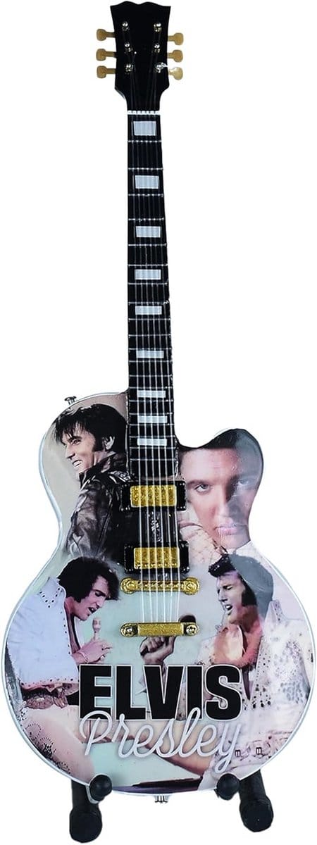 Mini gitaar replica van Elvis Presley