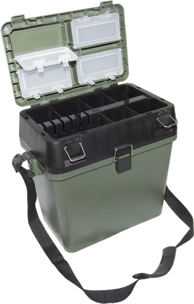Viskoffer - Carpzoom - Stark - Seatbox - 38 x 26 x 38 cm - Groen