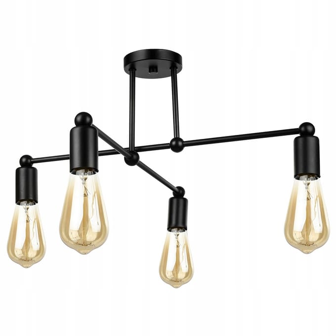 Moderne Hanglamp Plafond E27 LED Zwart LX-1118
