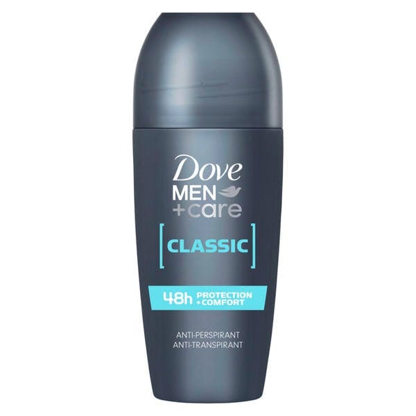 Dove Men+Care Roll-On Classic Antitranspirant Deodorant 48Uur Bescherming, 3x50ml