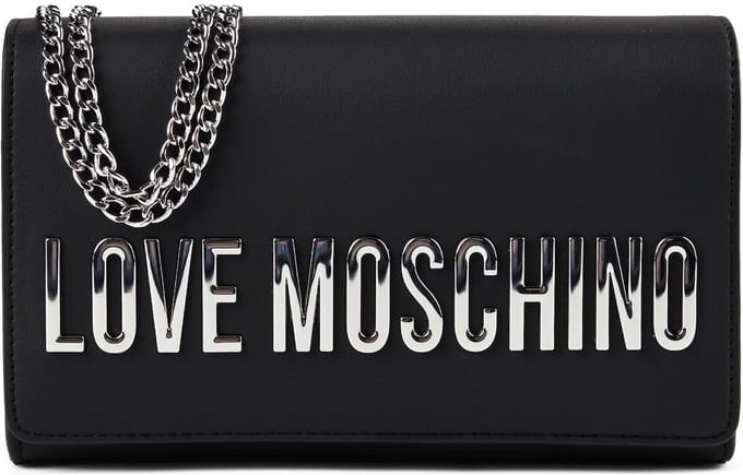 Love Moschino Crossbody tas 22 cm - Dames - nero-silber
