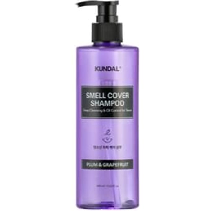 KUNDAL - Smell Cover Shampoo - 3 Types Plum & Grapefruit