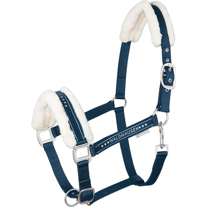 Paardenhalster met bont Waldhausen Elegant