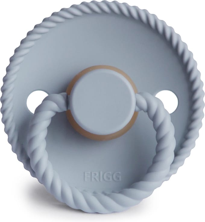 Frigg fopspeen latex  Rope- powder blue/ 6-18 maanden
