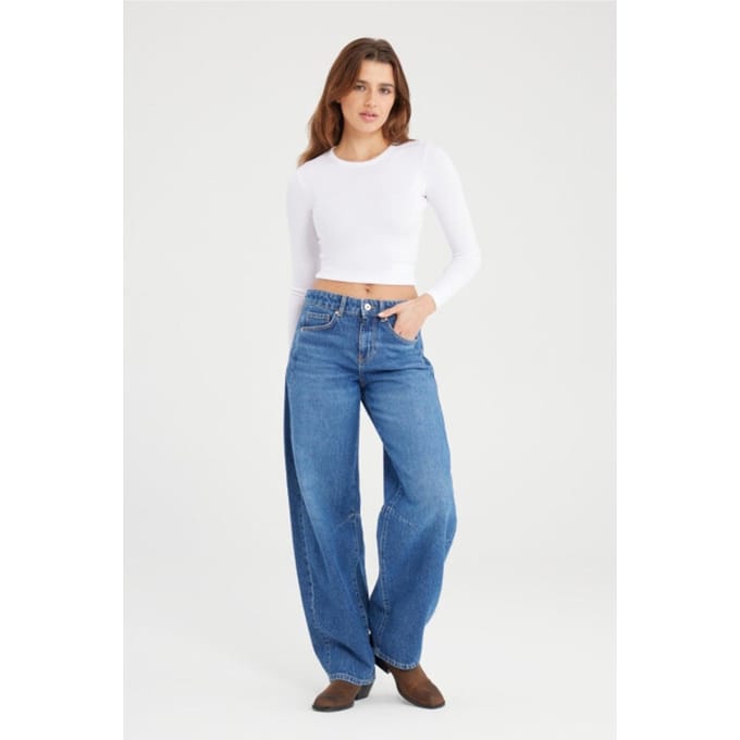COJ - Clara - Balloon Fit Jeans - Light Blue