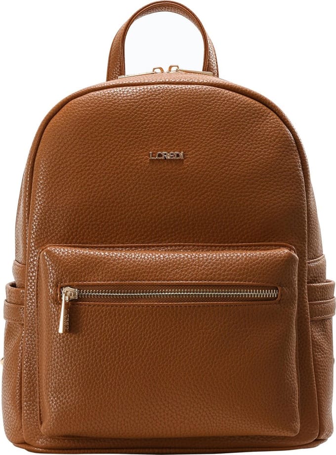 L.CREDI Vrije tijd rugzak Rugzak Ella Backpack Cognac Lichtbruin