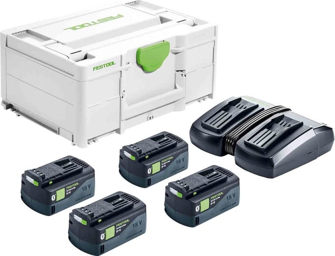 Festool Energie-set SYS 18V 4x5,2/TCL 6 DUO- 577136