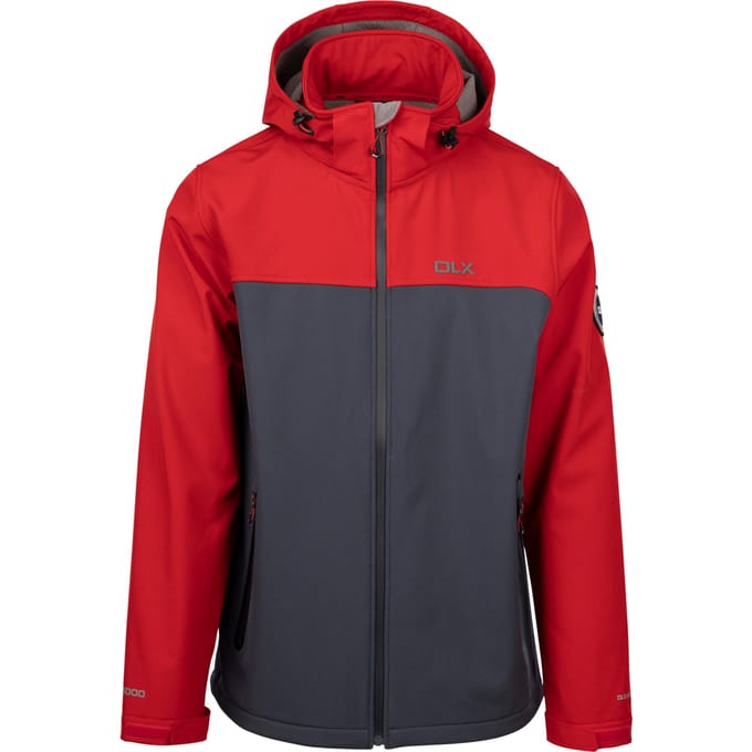 Trespass Heren Moyler DLX Soft Shell Jas (Rood)