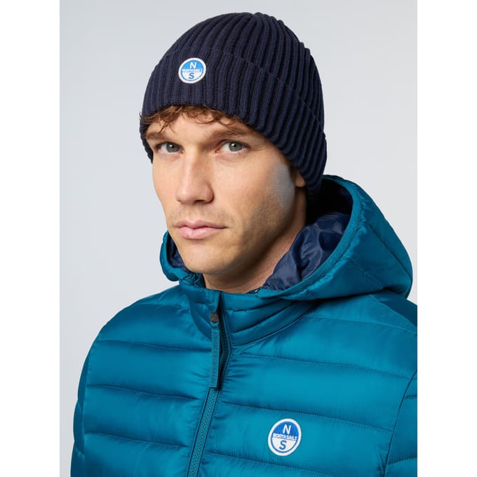 North Sails Muts Breed ribbreisel met logopatch