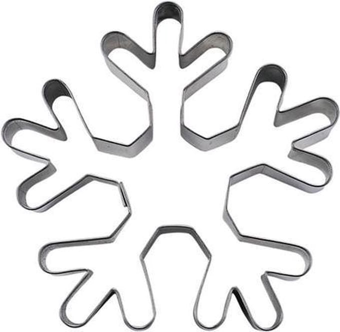 Uitsteker RVS - sneeuwvlok / ijskristal 6.5cm - St�dter
