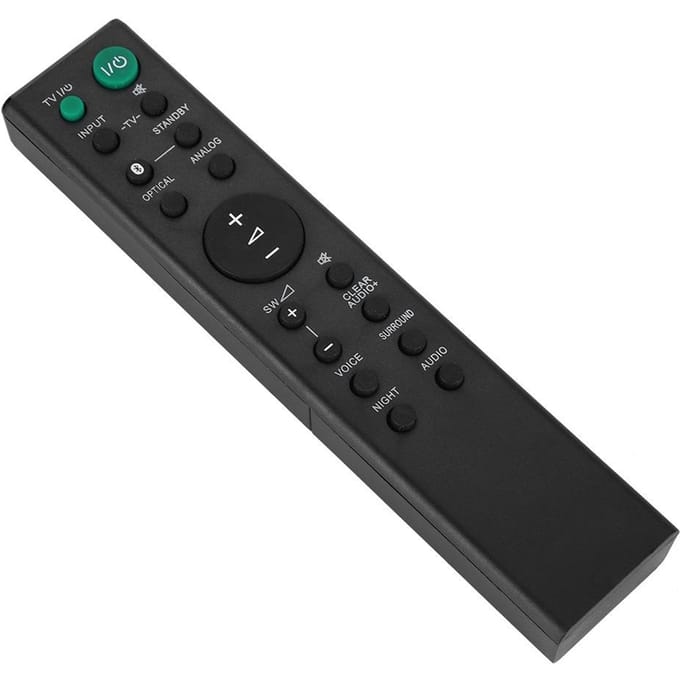 Afstandsbediening voor Sony RMT AH100U Soundbar HT CT180 SA CT180 AV Afstandsbediening Vervanging black