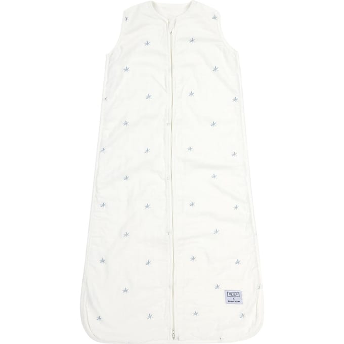 Meyco x Mrs. Keizer bamboe babyslaapzak Ibiza - Denim - 70cm