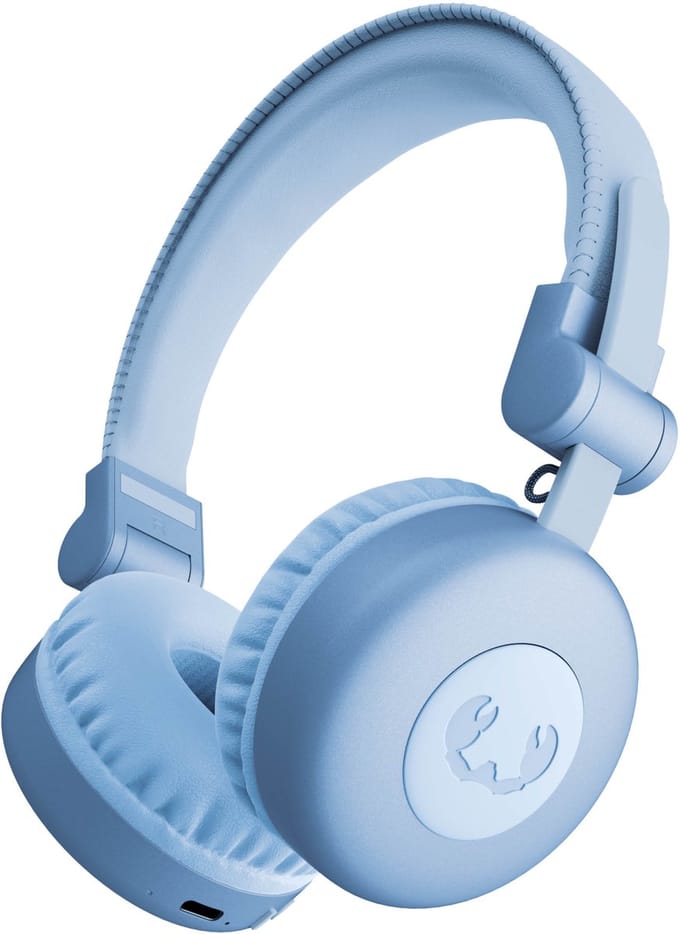 Fresh ‘n Rebel Code Core – Draadloze on-ear koptelefoon – Bluetooth - 30 uur Speeltijd - Blauw - Vivid Blue