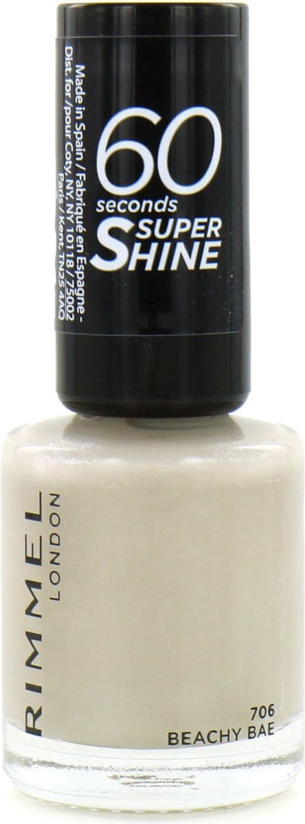 Rimmel 60 Seconds Nagellak - 706 Beachy Bae