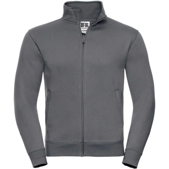 Russell Heren Authentiek Sweatjack (Konvooi Grijs)