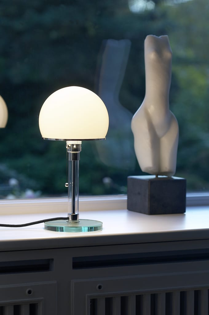 Tecnolumen - WG 24 Wagenfeld tafellamp - wit