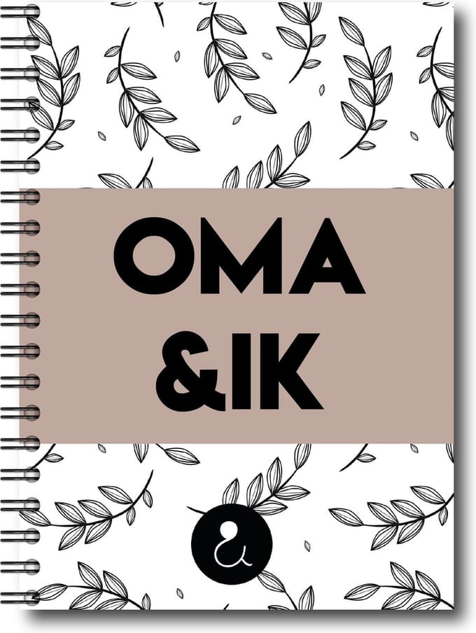 Studio Ins & Outs Invulboek 'Oma & ik' - Sand