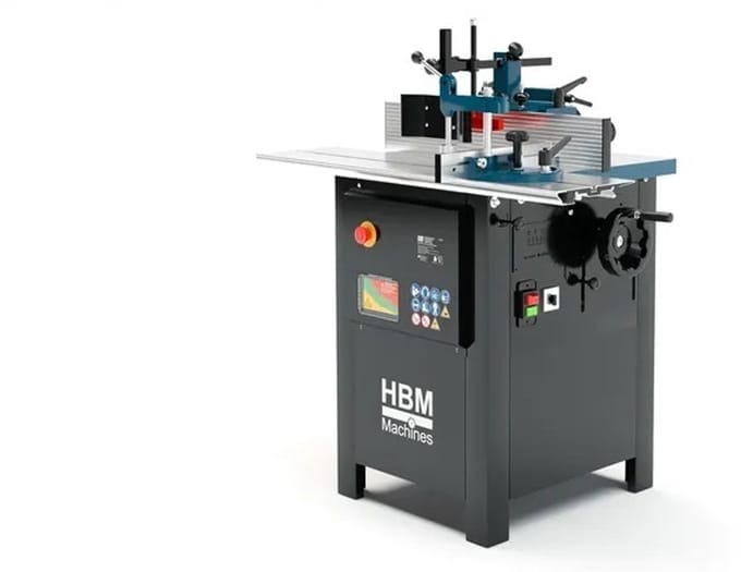 HBM Houtfreesmachine 1500 Watt 400 Volt (Toerental (onbelast) 8.000 rpm)