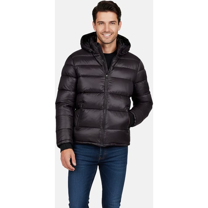 Cars Jeans Wolves Polyester Black Größe: 3XL | Winterjacken Outlet | Herren | Schwarz