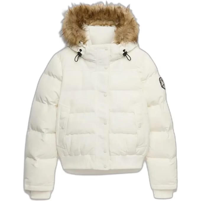 Superdry - Everest Bomber Jas met Slanke Pasvorm - Dames - Gewatteerde jassen
