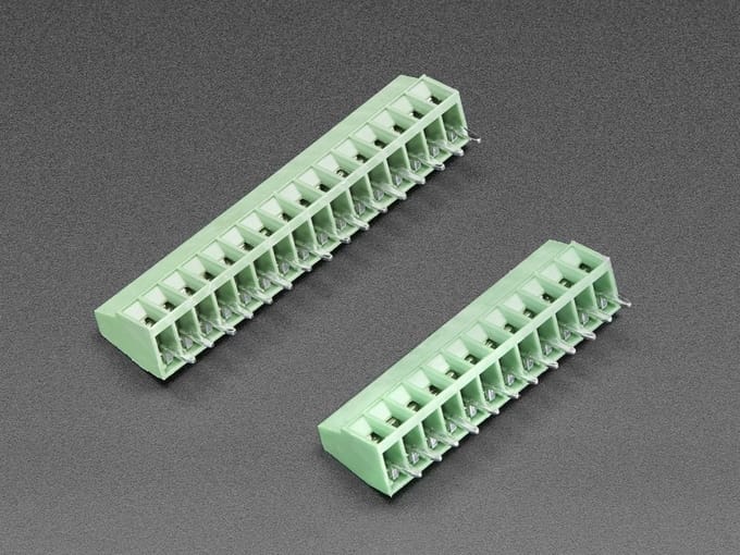 Feather 0.1 inch Pitch Terminal Blocks Adafruit 3173