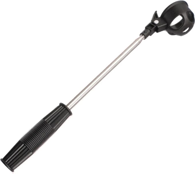 Bovista Golfbalhengel - Golfhengel - Uitschuifbaar - Ball Retriever - Golf Accessoires - Zwart