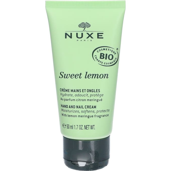 Hand And Nail Cream 50 ml – Hand Cream, Moisturizing, For Dry Hands, Sweet Lemon, Lemon Extract, Suitable For Daily Hand Care