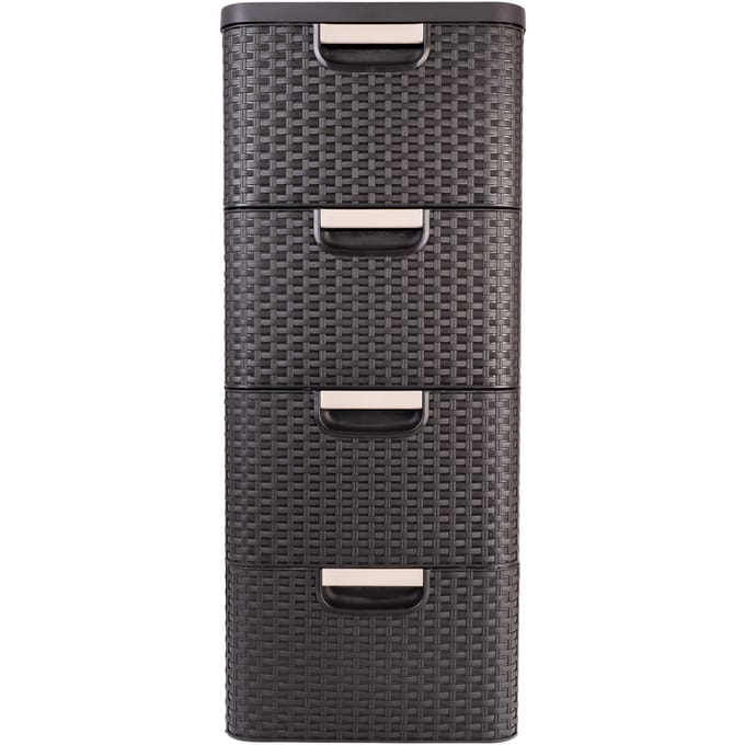 Curver Style Ladesysteem - 4x 14L - Bruin
