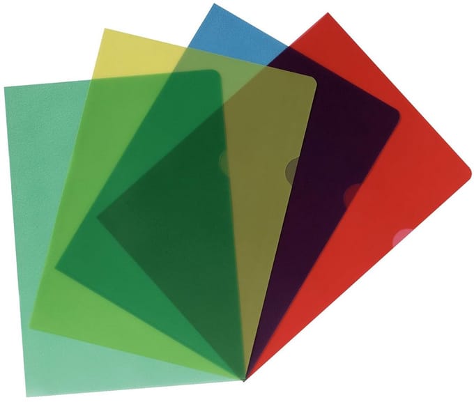 Assortiment A4 PP Papierhoezen (20 Stuks) - Sterke en Flexibele Kaft